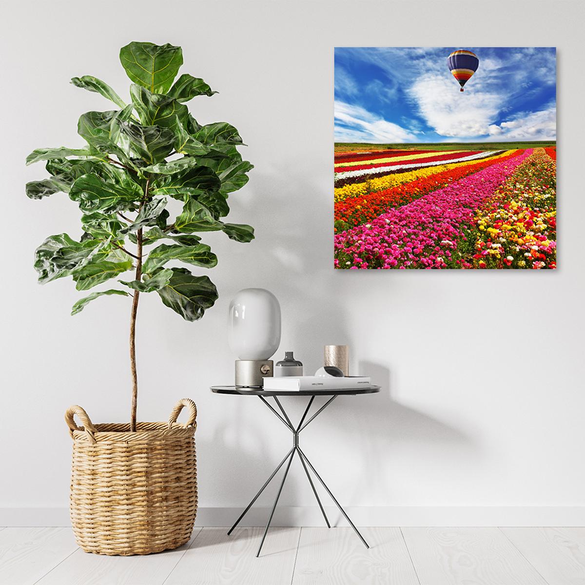 WANDBILD landschaften farbe - Multicolor, Textil (30/30cm) - Feeby