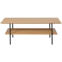 COUCHTISCH Mogest 110x55 cm - Beige, Holzwerkstoff/Metall (55/110/40cm) - Selsey
