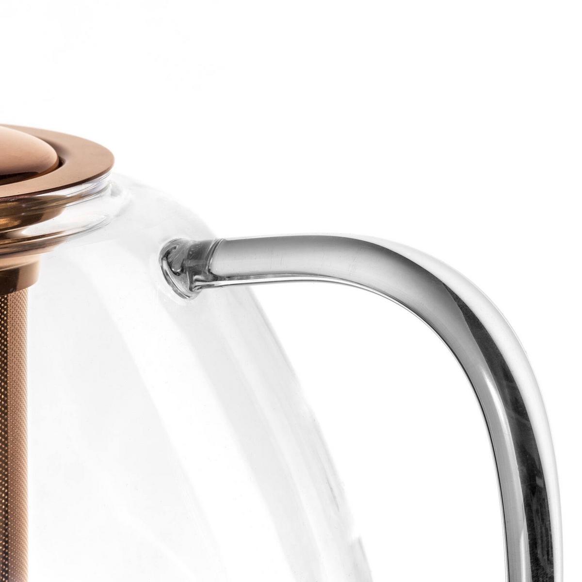 TEEKANNE Tè Per Te transparent 1,5 Liter - Transparent, Glas (1.5L) - Leonardo Living