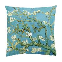 DEKOKISSEN Vincent van Gogh - Mandelblüte 50/50 cm - Blau, Textil (50/50/10cm) - Bilderwelten