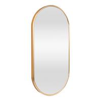 WANDSPIEGEL Picciano - Goldfarben, Glas/Metall (40/2.8/80cm) - [en.casa]