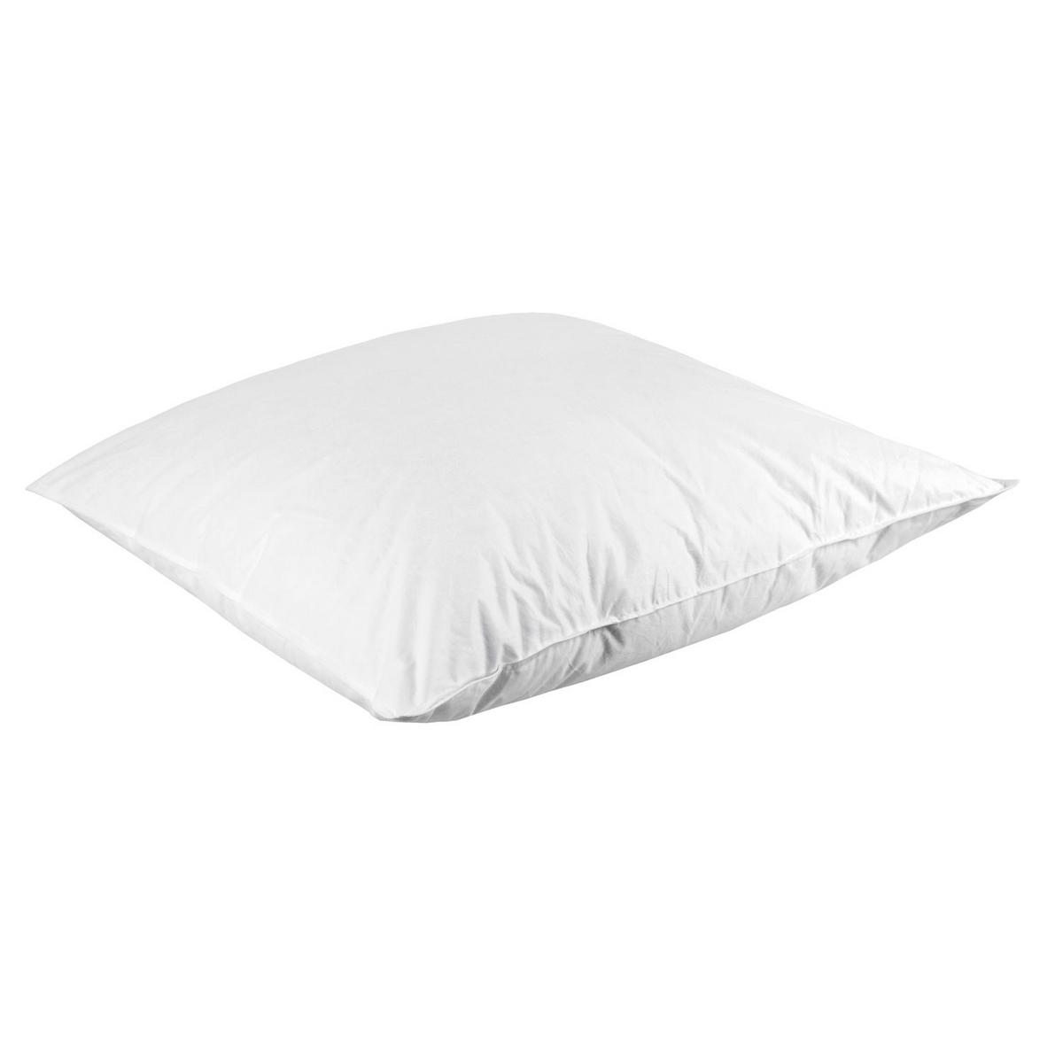 DAUNENKISSEN Kopfkissen Gänsedaunen 65/65 cm - Weiß, Textil (65/65cm) - Homescapes