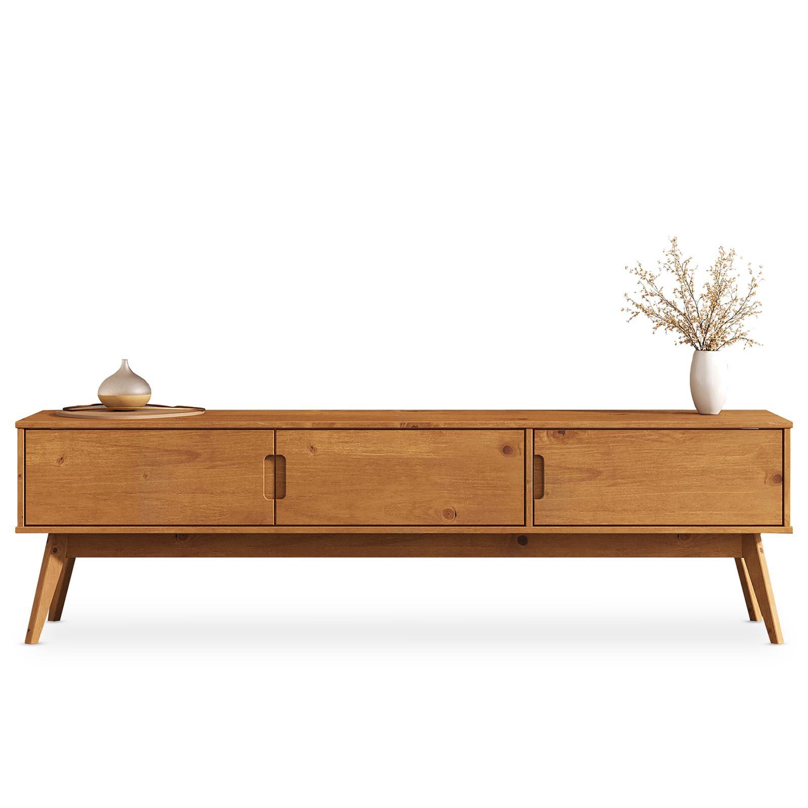LOWBOARD TIVOLI Eiche - Eichefarben, Holz (180/52/41cm) - IDIMEX