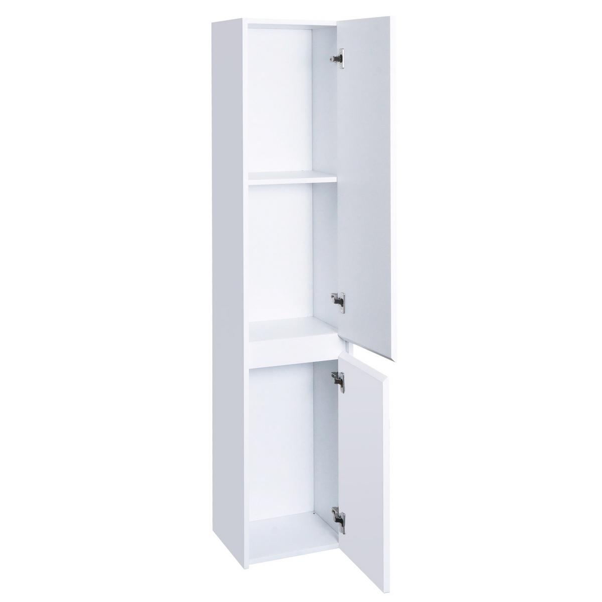 BADEZIMMERSET Weiß 3er-Set - Weiß, Holzwerkstoff (100/160/46cm) - MCW