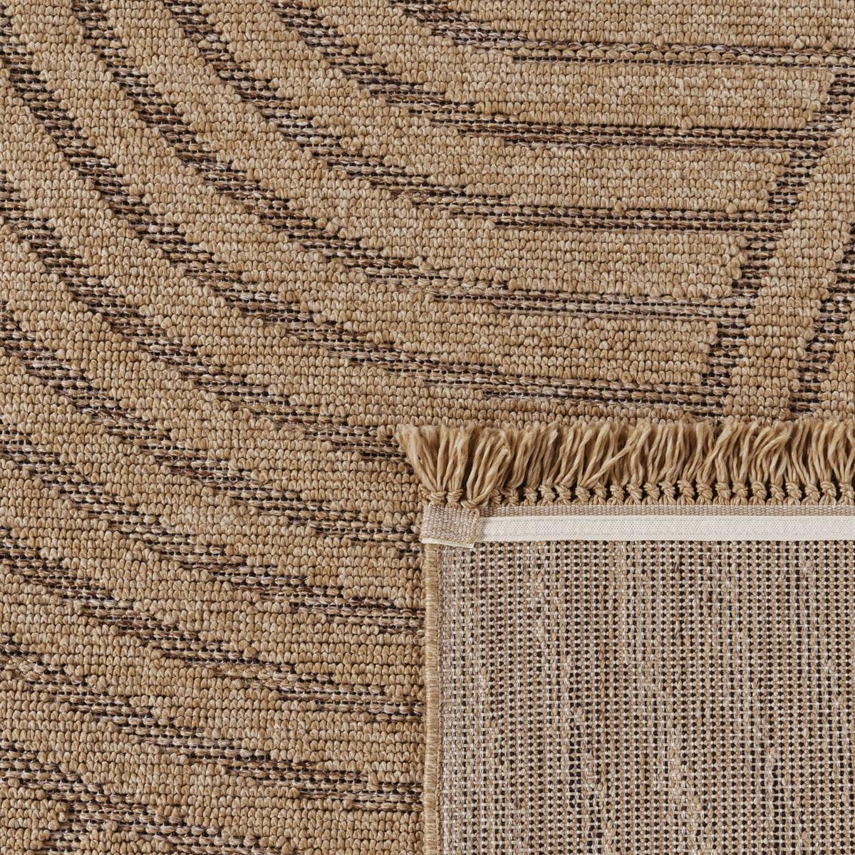 OUTDOORTEPPICH, in Naturoptik, aus Polypropylen, Beige, 80 x 150 cm - Beige, Textil (150/80cm) - KADIMA DESIGN