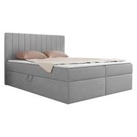 BOXBETT Everest - H3 - Schwarz/Grau, Holzwerkstoff/Kunststoff (140/200cm) - MIRJAN24