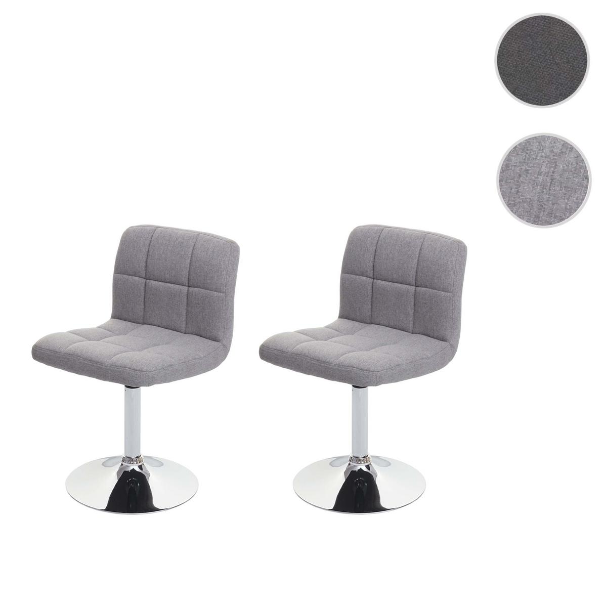 ESSZIMMERSTUHL Grau - Hellgrau/Grau, Textil (45/78/48cm) - MCW