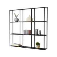 WANDREGAL Jelsa - Schwarz, Metall (100/110/18cm) - [en.casa]