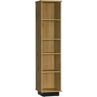 BÜCHERREGAL Lamelo mit 5 offenen Fächern, 40 cm, Eiche Wotan - Eiche Wotan, Holzwerkstoff (40/176/36cm) - Beautysofa