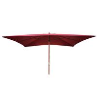 SONNENSCHIRM Bordeaux - Bordeaux, Holz (400/300cm) - MCW