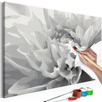 MALEN NACH ZAHLEN 50/40 cm - Schwarz, Textil (1.4/40cm) - KUNSTLOFT