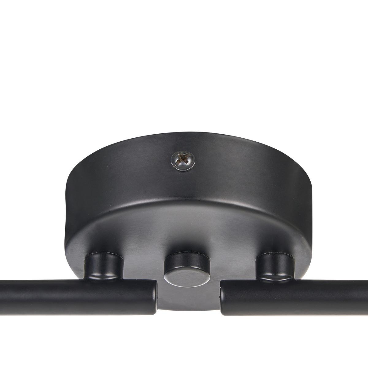 WANDLEUCHTE 2er-Set Erma 16/10/8 cm - Schwarz, Metall (66/18/10cm) - Beliani