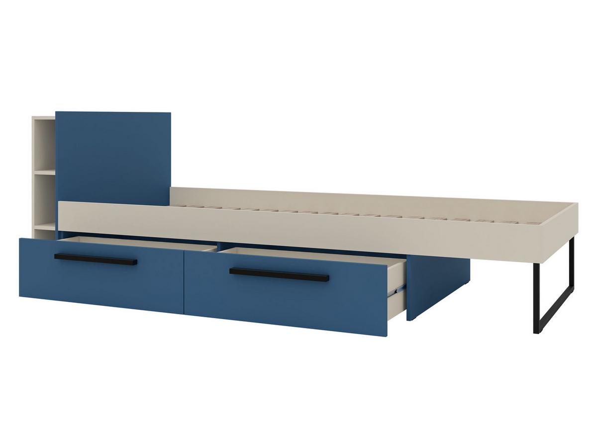 JUGENDBETT Lorin LO11 L / P - Kaschmir/Rosa, Holzwerkstoff (90/200cm) - MIRJAN24