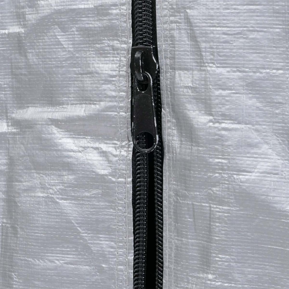 GERÄTEHAUS Silber - Silberfarben, Kunststoff (201/201/201cm) - MCW