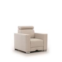 SESSEL Canton In Liverpool - Creme, Holzwerkstoff/Textil (94/92/93cm) - Fun Möbel