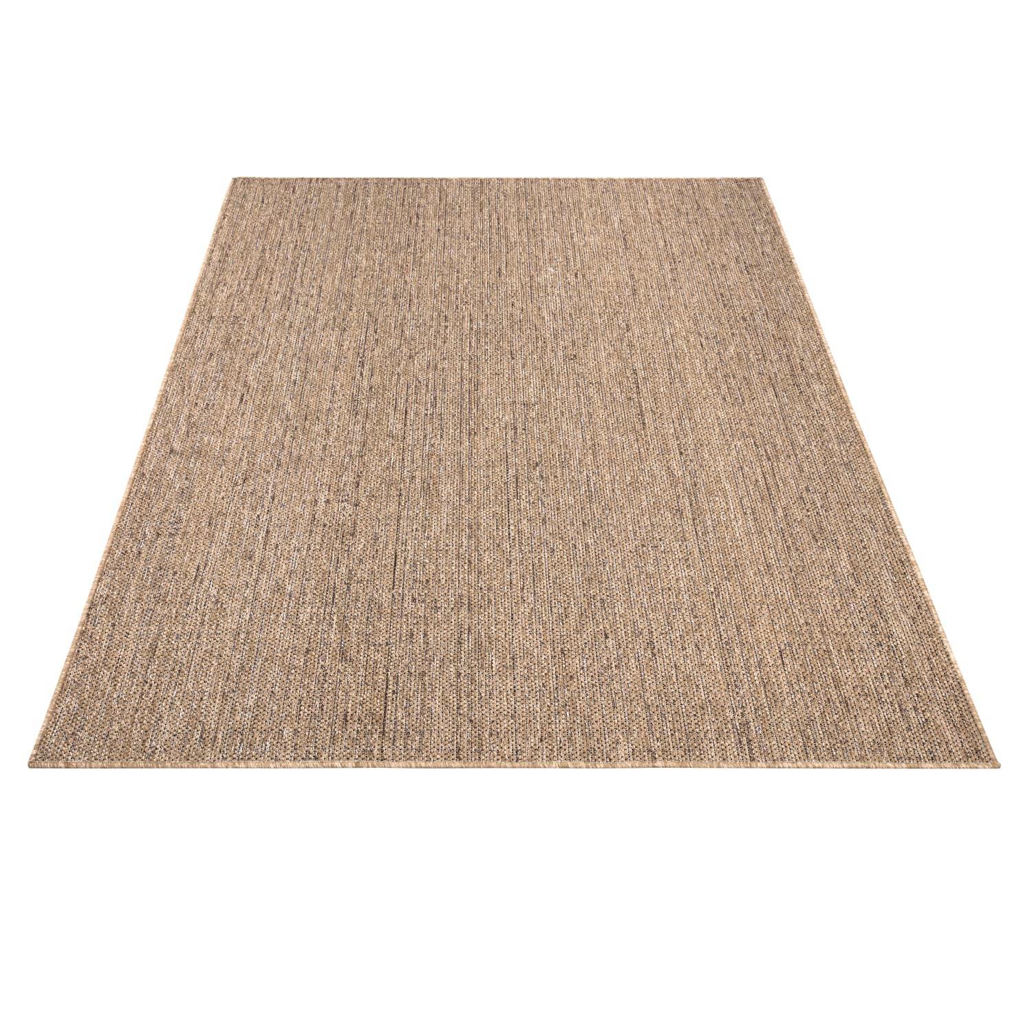 FLACHWEBTEPPICH, meliert, aus Polypropylen, Beige, 120 x 160 cm - Beige, Textil (120/160cm) - KADIMA DESIGN