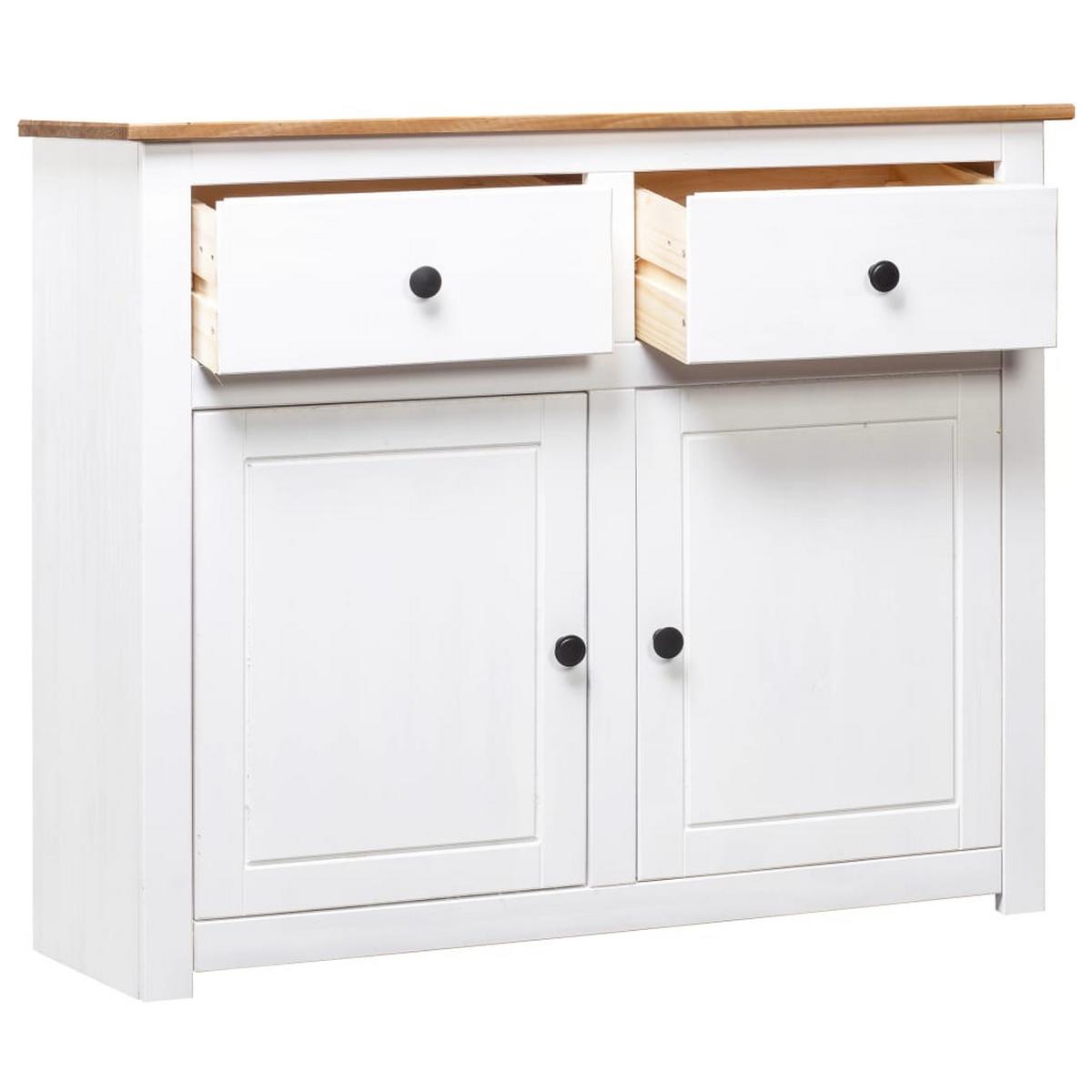 KOMMODE Torrez 80/40/93 cm - Weiß, Holzwerkstoff (80/93/40cm) - Nettlife
