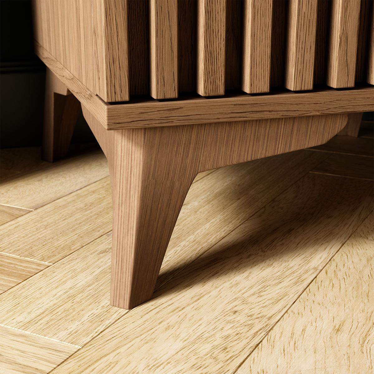 NACHTTISCH Esteban Holz - Braun, Holzwerkstoff (40/52/40cm) - Petits-meubles