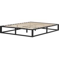 LATTENROST cadre de lit en métal 140 x 190 cm - noir Schwarz - Schwarz, Metall (190/140cm) - Habitat Garten
