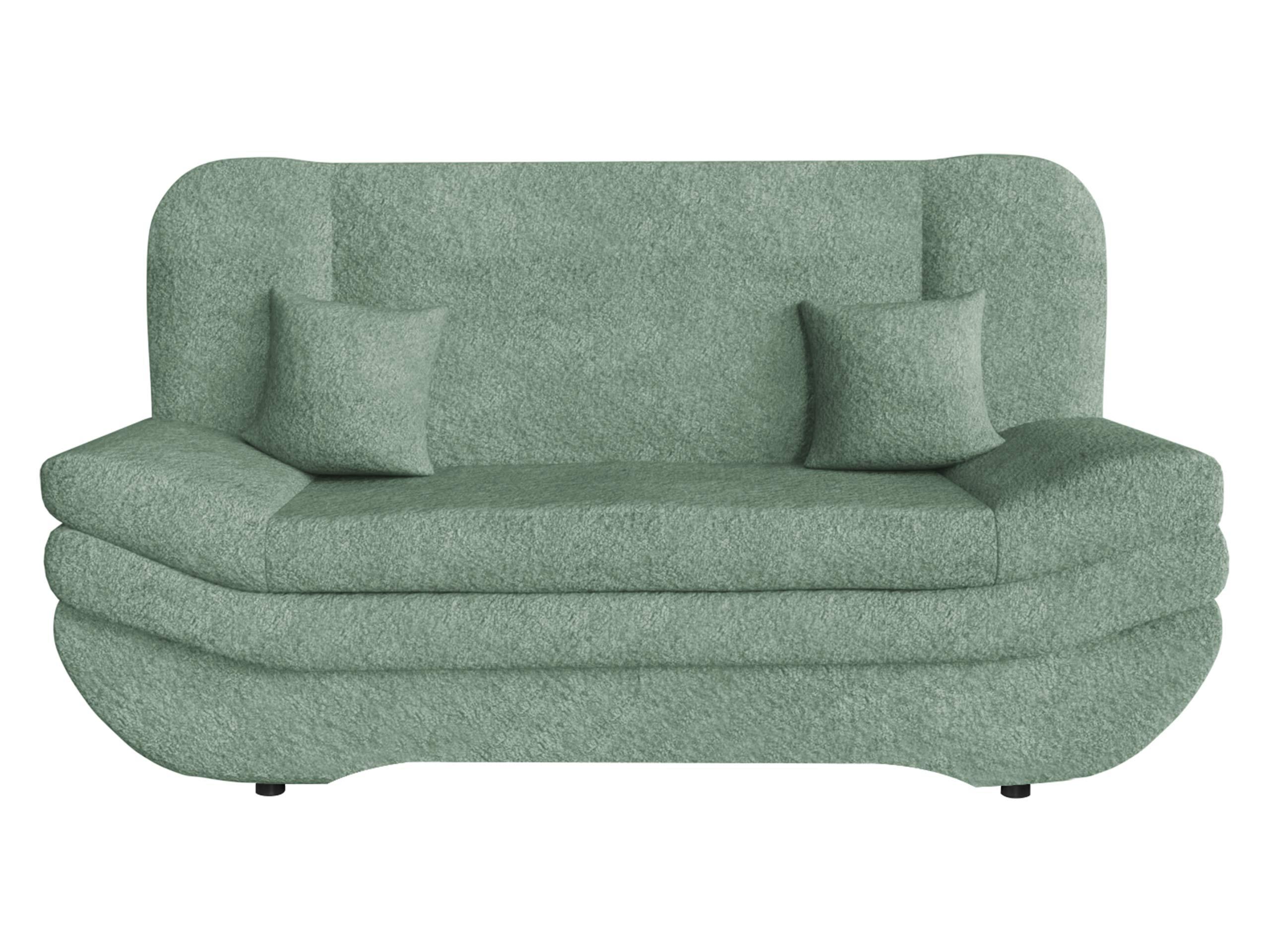 SCHLAFSOFA Weronika - Schwarz/Mintgrün, Holz/Kunststoff (200/95/90cm) - MIRJAN24