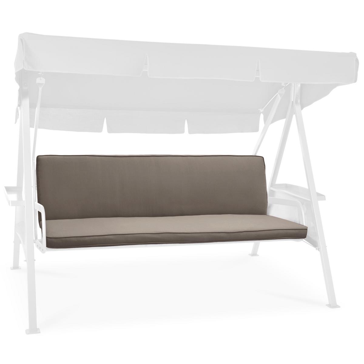 AUFLAGE für Hollywoodschaukel Loft HS 180x50cm Taupe - Taupe, Textil (100/180cm) - Beautissu 