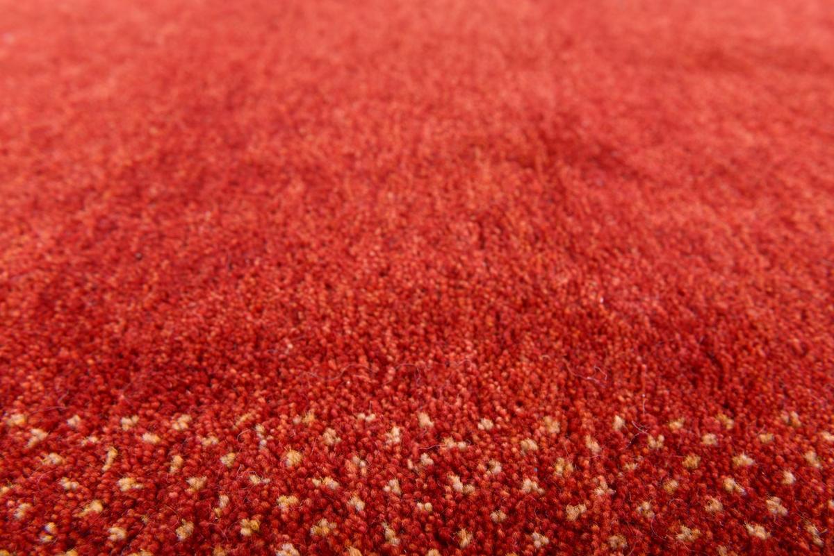 HANDKNÜPFTEPPICH Denver 70x140 cm - Rot, Textil (70/140cm) - THEKO