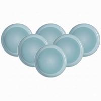 SPEISETELLER Perlemor Aqua blau ø 27,1 cm 6er Set - Blau, Keramik (27.1cm) - like.Villeroy & Boch