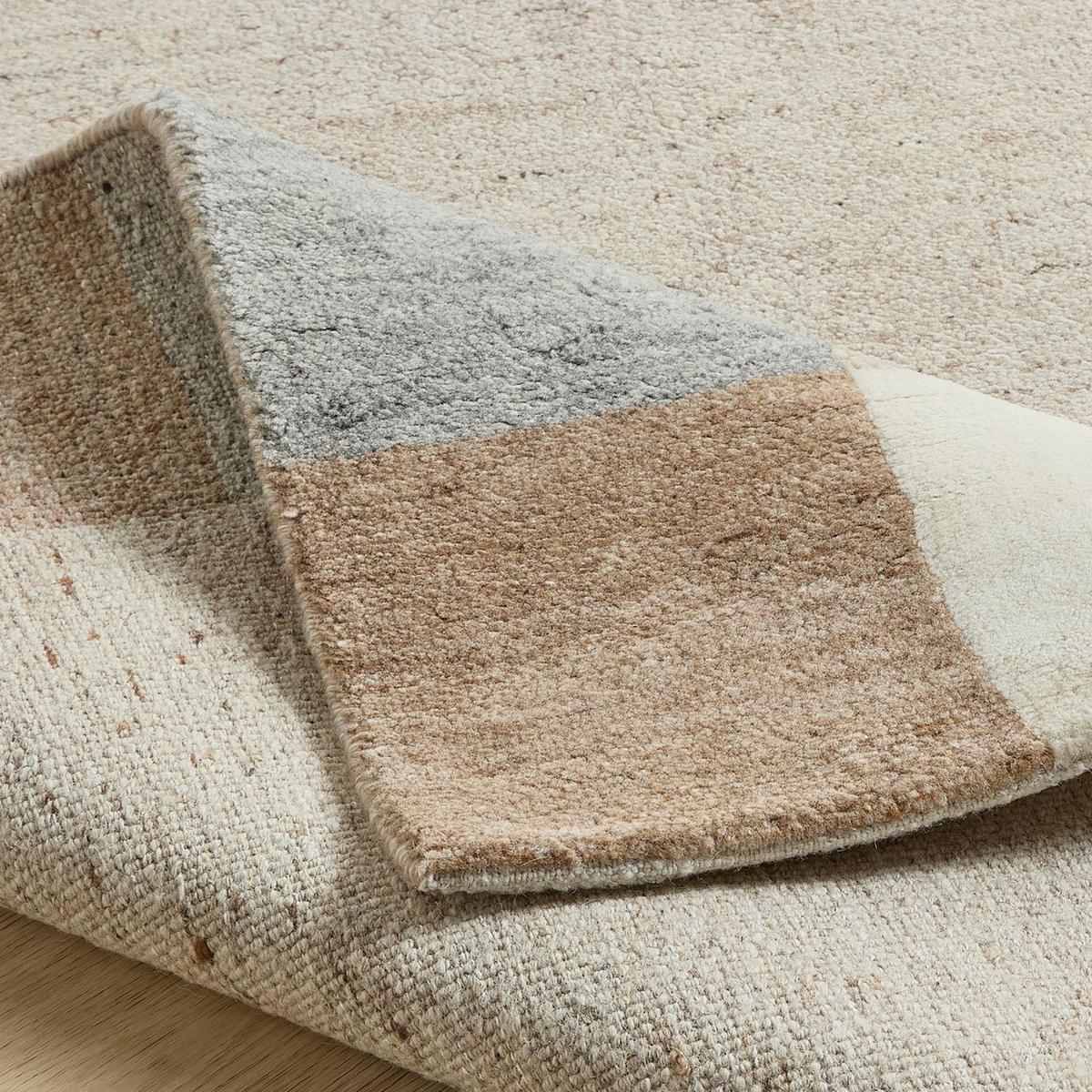 WOLLTEPPICH Terra 140x200 cm - Sandfarben, Textil (140/200cm) - Natur Pur