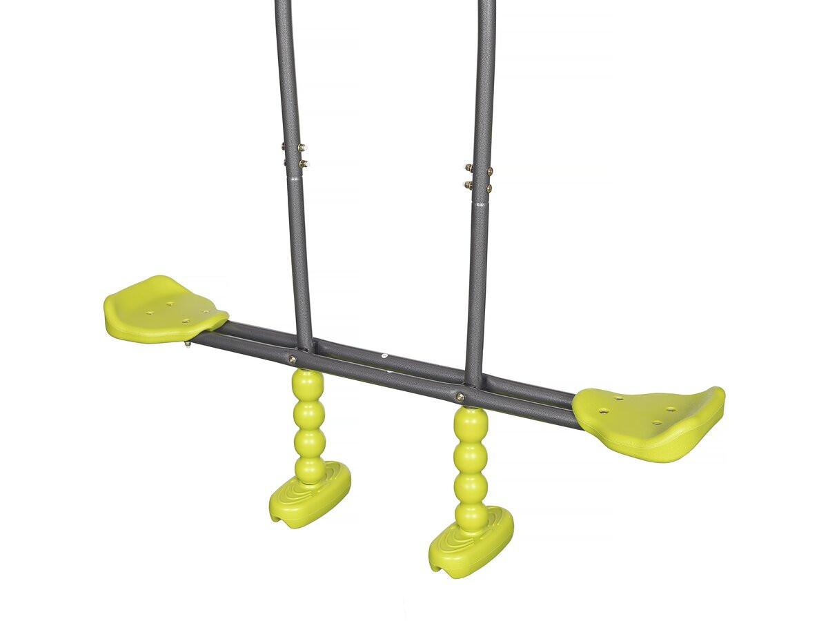 KLETTERGERÜST AUS STAHL ludo ii Grün - Grün, Metall (225/195/315cm) - Habitat Garten