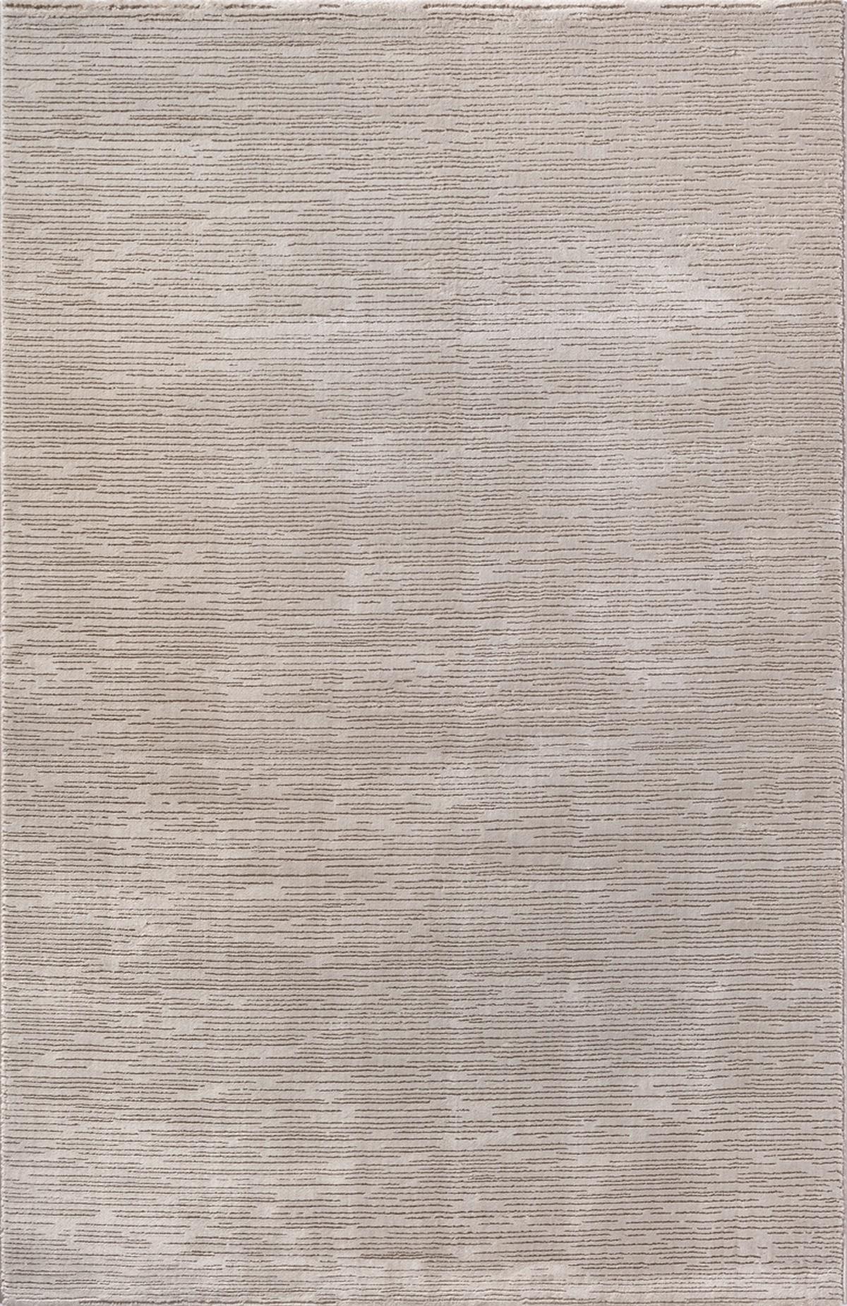 KURZFLORTEPPICH Streifen KASOS Polyester Beige 200 x 290 cm - Beige, Textil (200/290cm) - KADIMA DESIGN