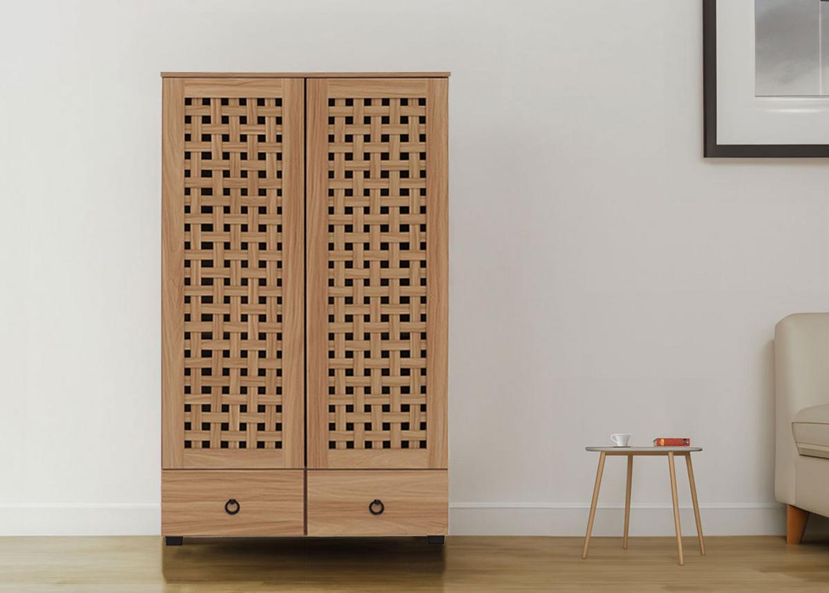 SCHRANK Weiß - Weiß, Holzwerkstoff (80/138/36cm) - MCW