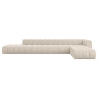 ECKSOFA modulares Sofa Zuvon-L3 - 478x177x70 cm Beige - Beige, Holzwerkstoff/Textil (478/177cm) - ALTDECOR