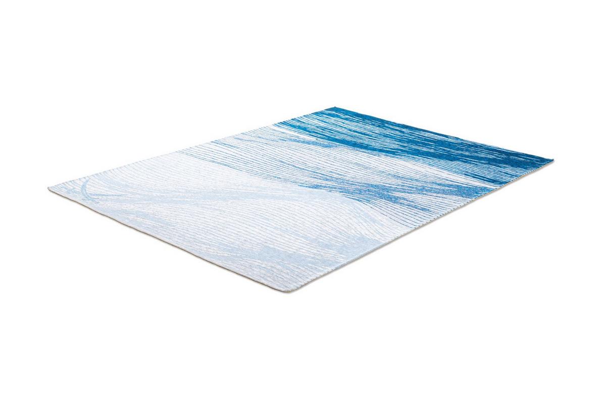 FLACHWEBTEPPICH Keitum 160x230 cm - Blau, Textil (160/160cm) - Sansibar SYLT