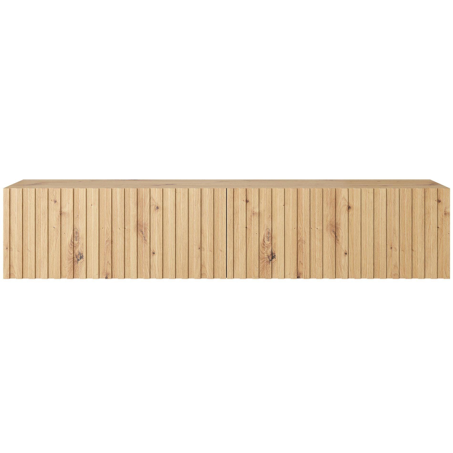 TV-HÄNGEBOARD Telire Eiche 138,6 cm - Eiche Artisan, Holzwerkstoff (138.6/30/31.6cm) - Selsey