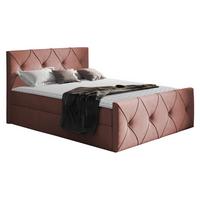 BOXBETT Crystal Lux - H3 - Rosa, Holz (200/200cm) - MIRJAN24