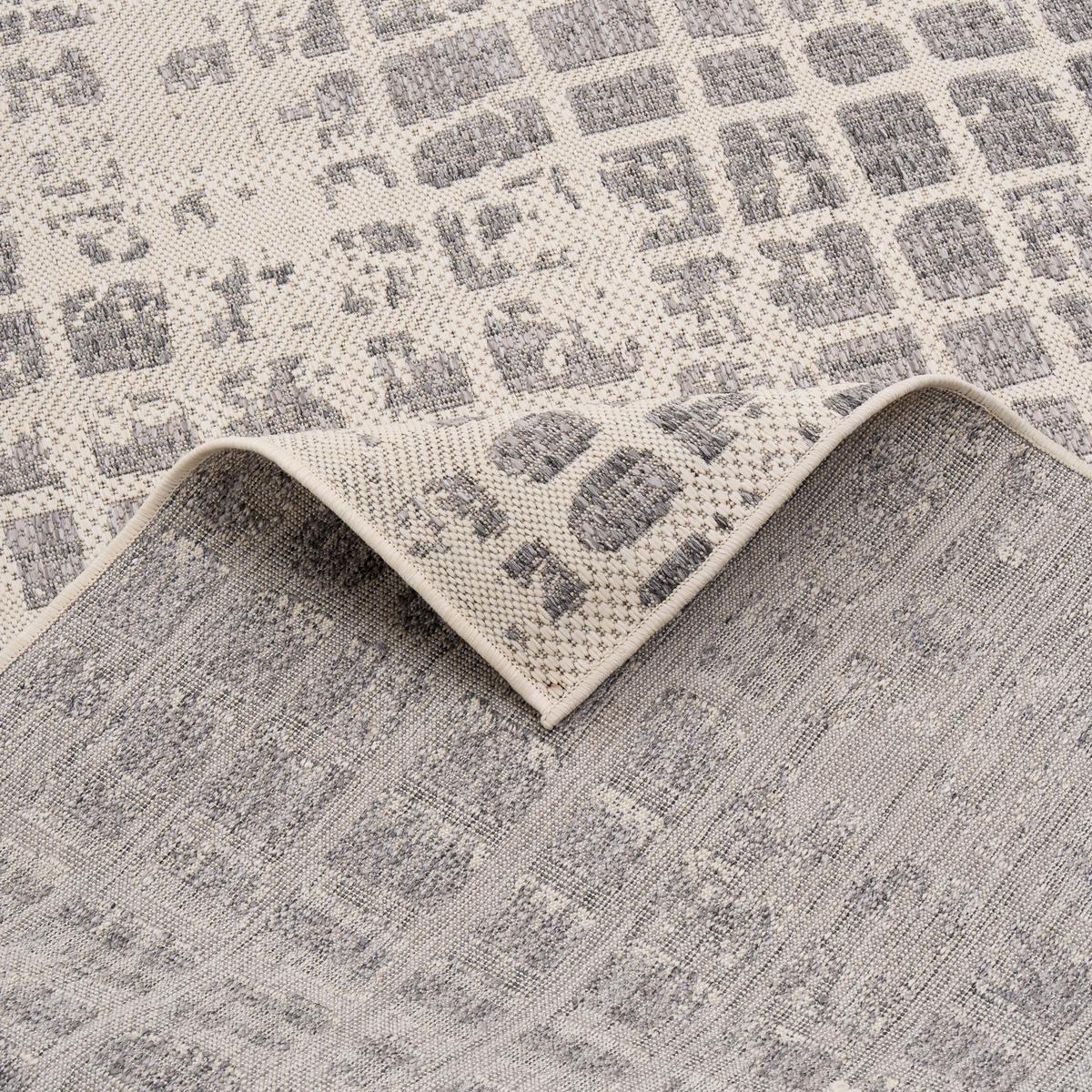 IN- UND OUTDOOR TEPPICH CARPETTO - Grau, Textil (120/170cm) - Pergamon