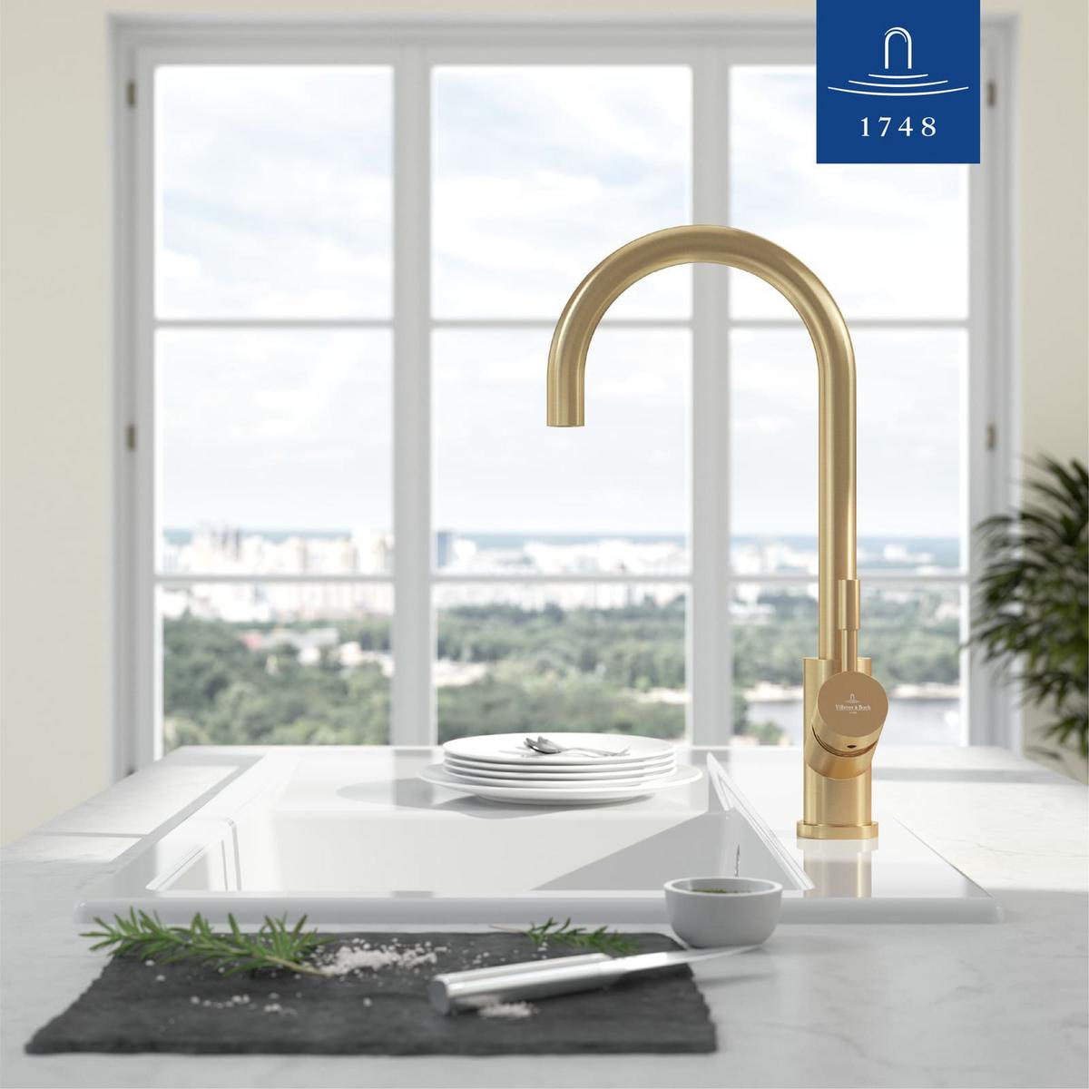 KÜCHENARMATUR Umbrella gold 27,5 cm - Goldfarben, Metall (4.5/40.5/21.5cm) - Villeroy & Boch