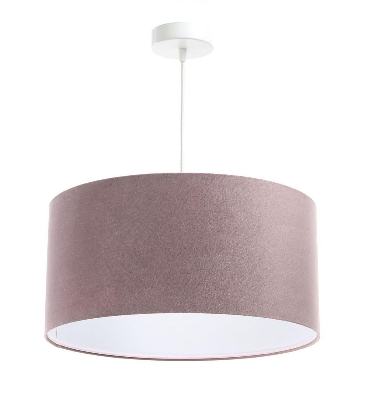 HÄNGELEUCHTE Rosa 40/20 cm - Pink/Weiß, Kunststoff (40/0.6/20cm) - ONZENO