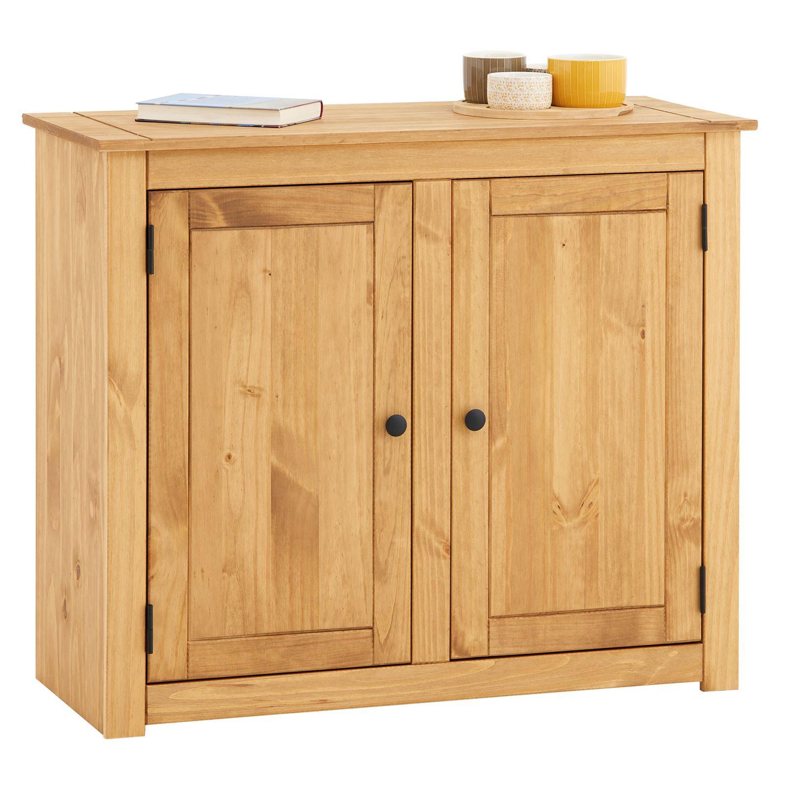 KOMMODE CANCUN gebeizt/gewachst - Kieferfarben, Holz (93/80/40cm) - CARO-Möbel