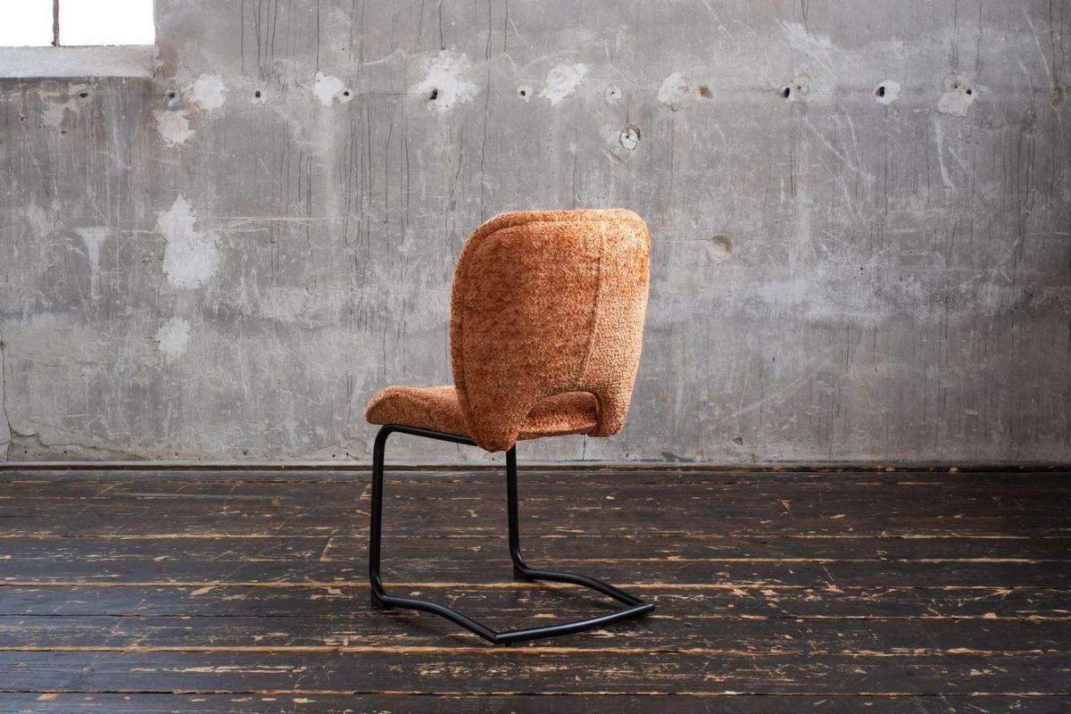ESSZIMMERSTUHL JONA Braun Webstoff (1er-Set) - Braun, Kunststoff/Textil (49/92/59cm) - KAWOLA