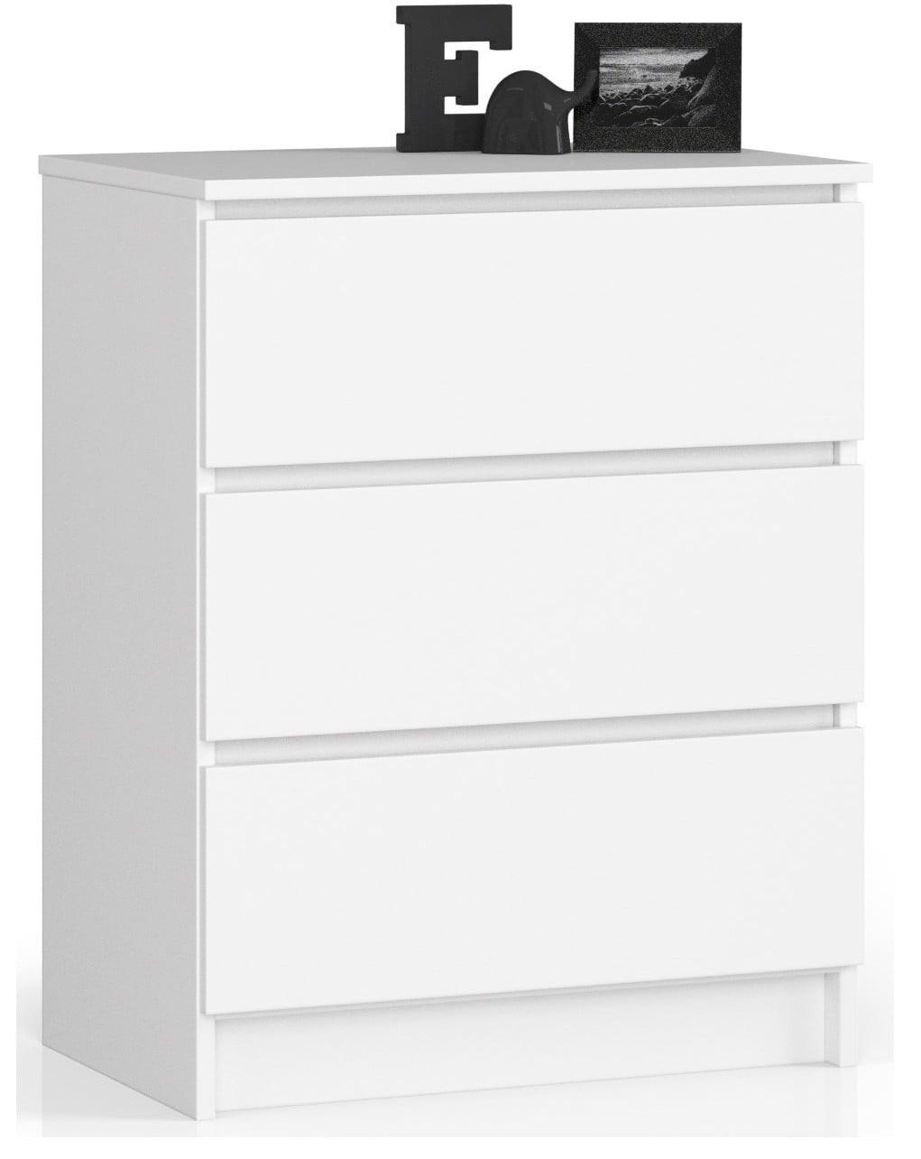 KOMMODE Weiß 77/60/40 - Weiß, Holzwerkstoff (60/77/40cm) - RAUMHIRSCH FURNITURE