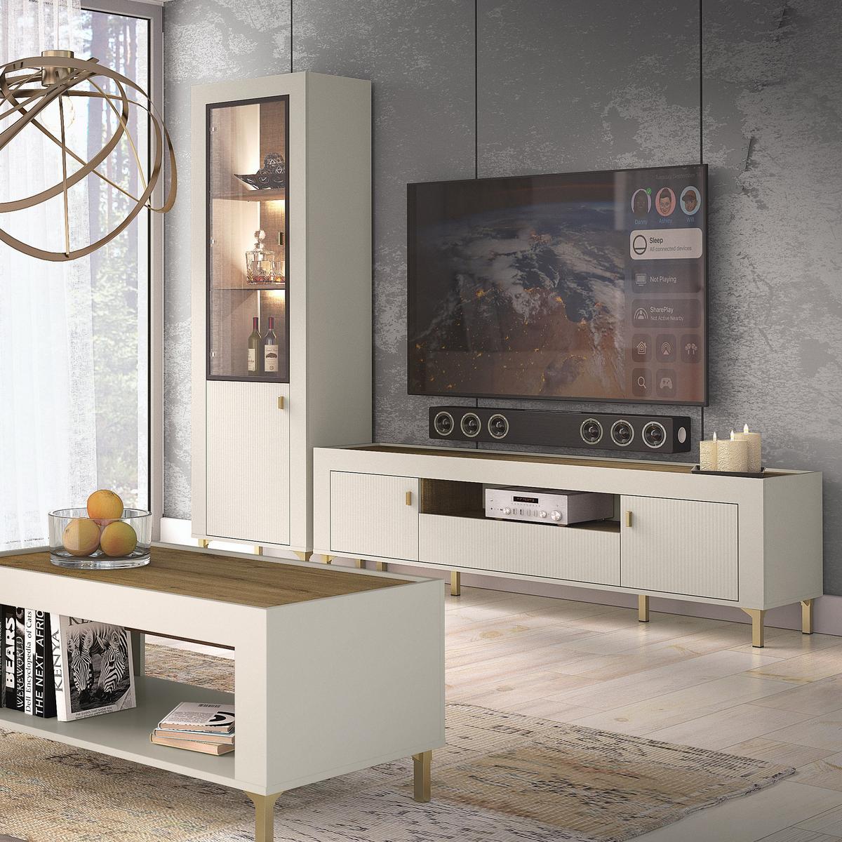 BÜCHERREGAL Monta mit 2 Schubladen, Kaschmir - Kaschmir, Holzwerkstoff (60/169/40cm) - Beautysofa