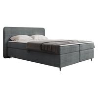BOXBETT Boho II - H3 - Schwarz/Grau, Holz/Holzwerkstoff (140/200cm) - MIRJAN24
