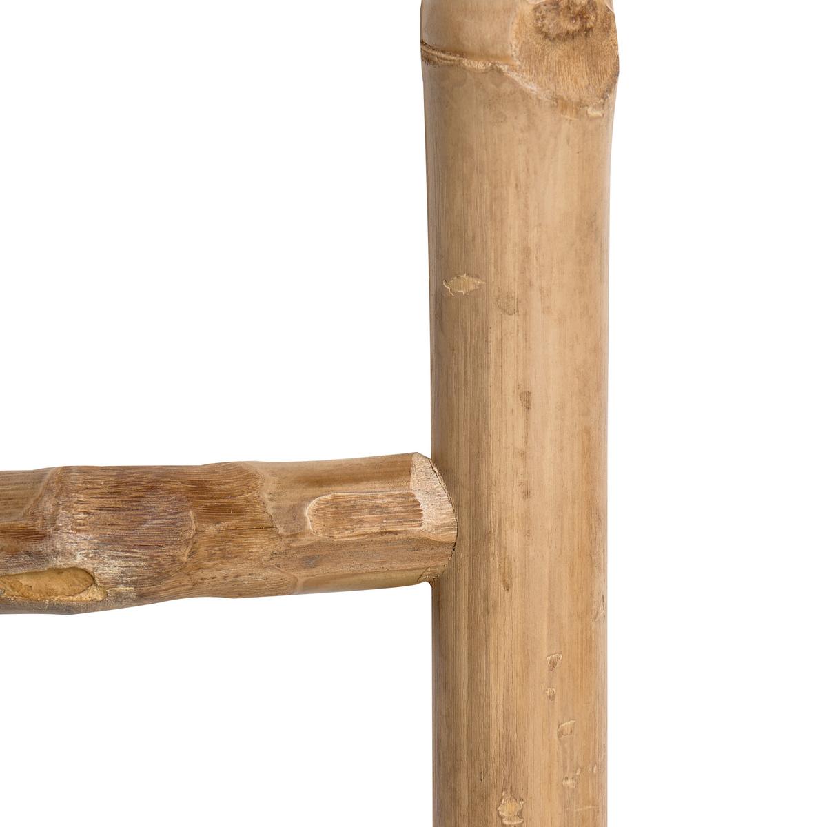 HANDTUCHSTÄNDER Bambus Naturfarben Itapeva - Naturfarben, Holz (50/150/150cm) - Beliani