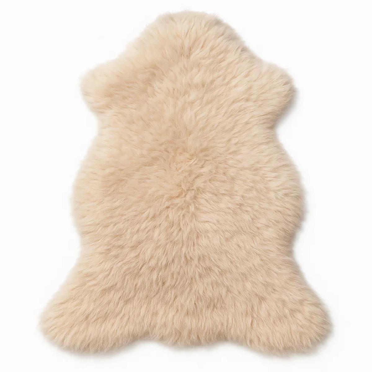 SCHAFFELL Hellbraun/Cappuccino 2. Wahl, ca. 110 cm - Hellbraun/Cappuccino, Fell (65/110cm) - Provellus