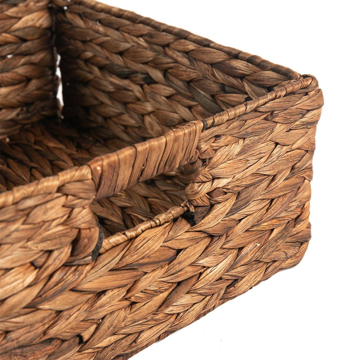 AUFBEWAHRUNGSKÖRBE LANZI 2er-Set braun - Braun, Naturmaterialen (32/15/32cm) - IDIMEX