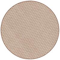 SCHLINGEN TEPPICH MODERN DIAMOND RUND - Cognac, Textil (160/160cm) - Snapstyle