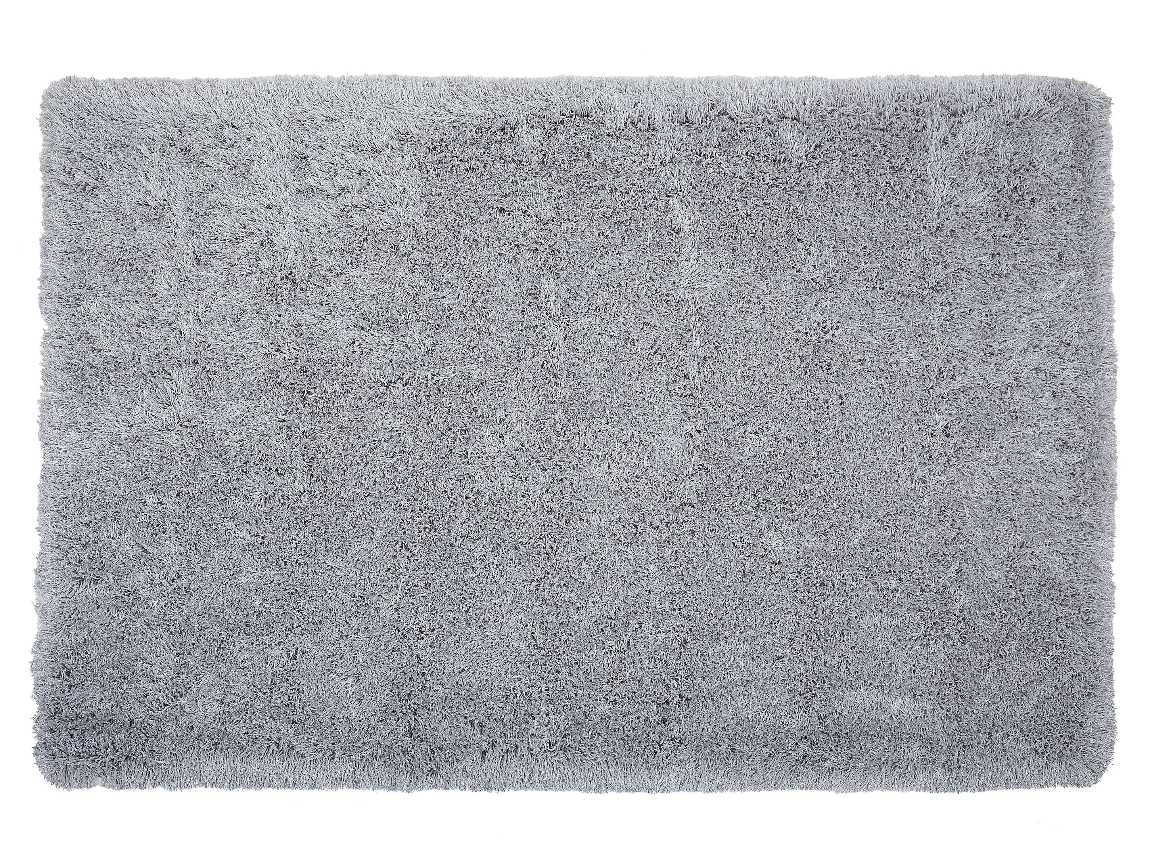 SHAGGY-TEPPICH Cide 230/160 cm - Grau, Kunststoff (160/230cm) - Beliani
