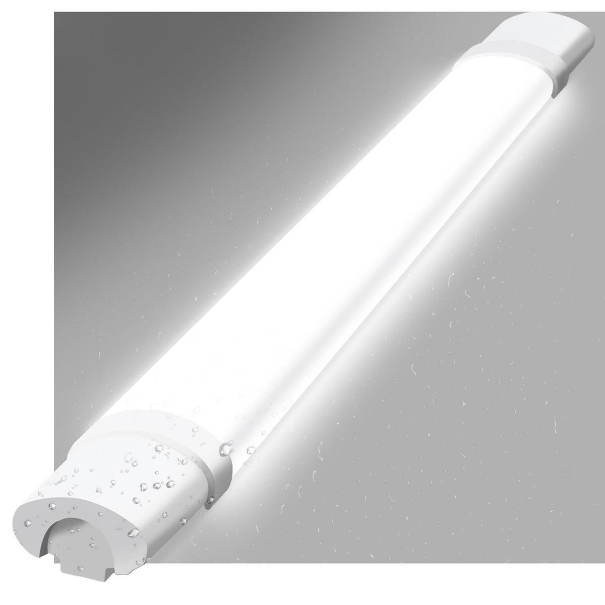 LED-DECKENLEUCHTE Macbeth 5.8/90/3.5cm - Weiß, Kunststoff (90/5.8/3.5cm) - Nettlife