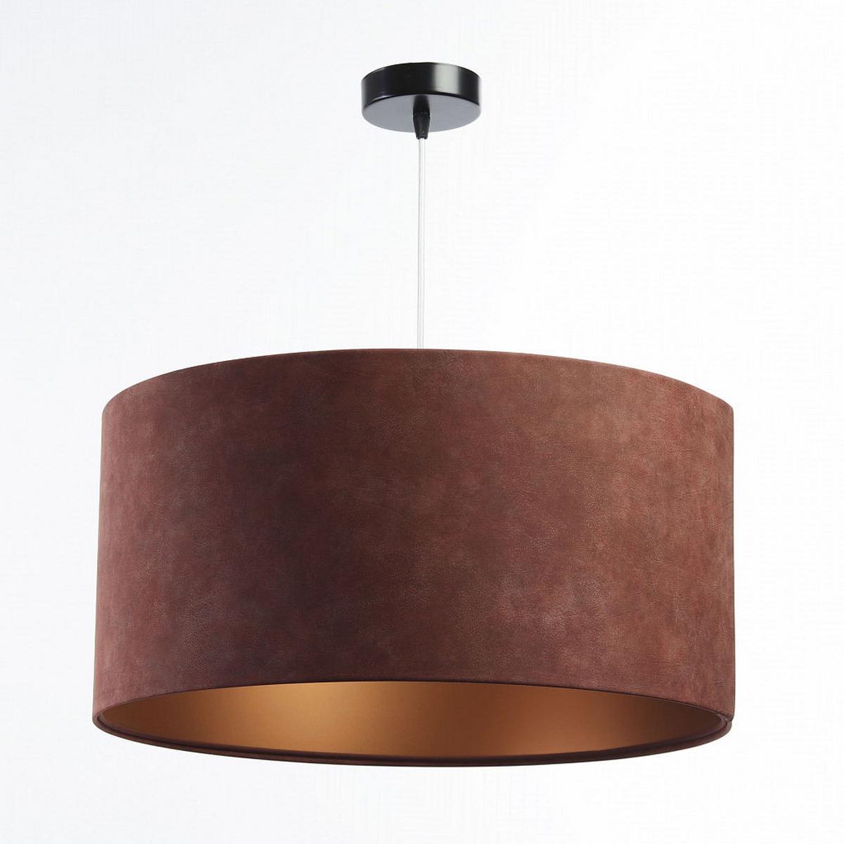 HÄNGELEUCHTE Gold 60/30 cm - Goldfarben/Braun, Kunststoff (60/1.1/30cm) - ONZENO